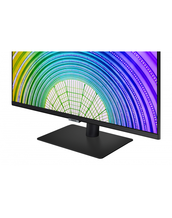 samsung Monitor 27 cali LS27A60PUUUXEN VA 2560x1440 WQHD 16:9 1xHDMI 1xUSB-C 2xDP (In+Out) 3xUSB 3.0 LAN (RJ45) 5ms HAS+PIVOT płaski 3 lata on-site główny