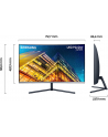 samsung Monitor 31,5 cala LU32R590CWPXEN VA 3840x2160 UHD 16:9 1xHDMI/1xDP 4 ms (GTG) zakrzywiony 2 lata d2d - nr 155