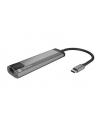natec Stacja dokująca Multi Port Fowler Go USB-C - Hub 2x USB 3.0, HDMI 4K, USB-C PD, RJ45 - nr 12