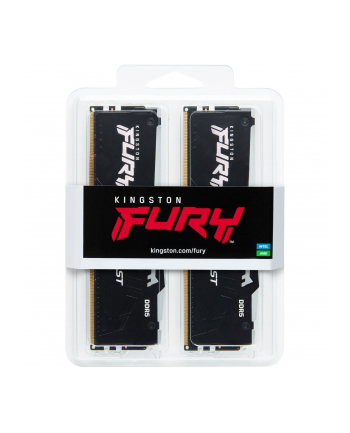 kingston Pamięć DDR5 Fury Beast Black RGB  16GB(2* 8GB)/5200  CL36 EXPO nr 2