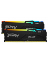 kingston Pamięć DDR5 Fury Beast Black RGB  16GB(2* 8GB)/5200  CL36 EXPO - nr 1