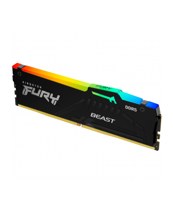 kingston Pamięć DDR5 Fury Beast Black RGB  32GB(1*32GB)/5600  CL36 EXPO