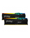 kingston Pamięć DDR5 Fury Beast Black RGB  16GB(2* 8GB)/5600  CL36 EXPO - nr 10