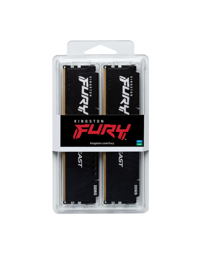 kingston Pamięć DDR5 Fury Beast Black  64GB(2*32GB)/5600  CL36 główny