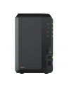 synology Serwer NAS DS223 2x0HDD 2GB 4x1.7Ghz 1xGbE 3xUSB - nr 58