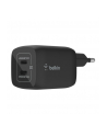 belkin Podwójna ładowarka ścienna 65W USB-C GAN z  PPS czarna - nr 12