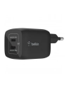 belkin Podwójna ładowarka ścienna 65W USB-C GAN z  PPS czarna - nr 23