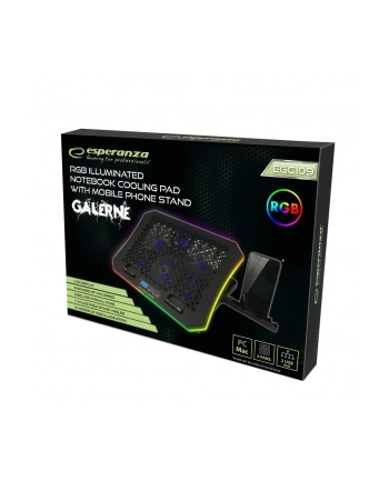 esperanza Podstawka chłodząca gaming RGB Galerne nr 2