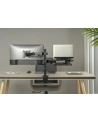 digitus Uchwyt biurkowy na monitor z uchwytem na notebooka 1xLCD 32' 9kg, 1xNotebook 15,4' 4kg - nr 27