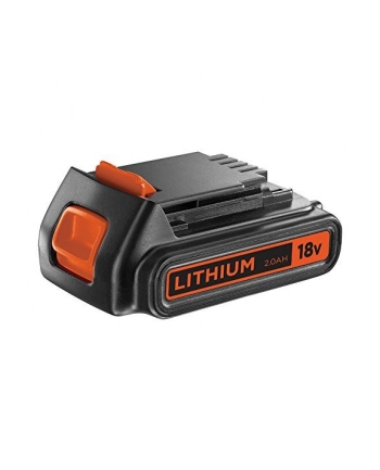 Kolor: CZARNY+decker Black'Decker Slidepack BL2018-XJ 18V 2Ah - battery pack nr 2