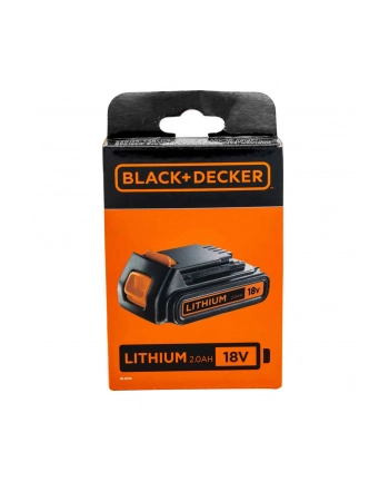 Kolor: CZARNY+decker Black'Decker Slidepack BL2018-XJ 18V 2Ah - battery pack nr 1