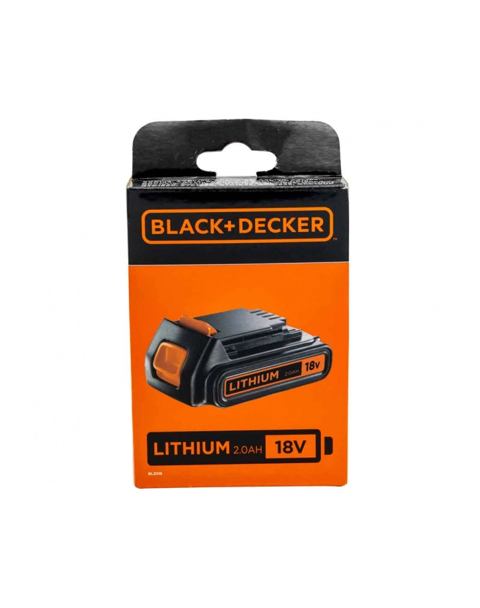 Kolor: CZARNY+decker Black'Decker Slidepack BL2018-XJ 18V 2Ah - battery pack główny