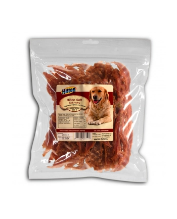 HILTON Przysmak Filet miękki pierś z kaczki dla psa 500G nr 1