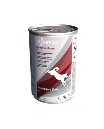 Trovet Hypoallergenic TPD 400 g ze świeżym indykiem  dla psów nr 1