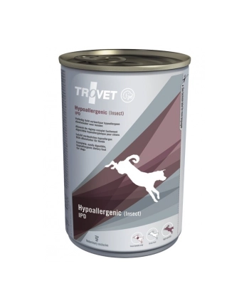 Trovet Hypoallergenic Insect IPD 400 g świeże owady  dla psów nr 1