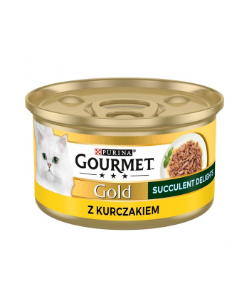 purina nestle Purina GOURMET GOLD Succulent Delights Kurczak 85g nr 1