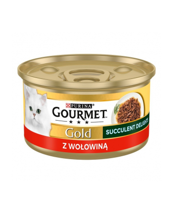 purina nestle Purina GOURMET GOLD Succulent Delights Wołowina 85g nr 1