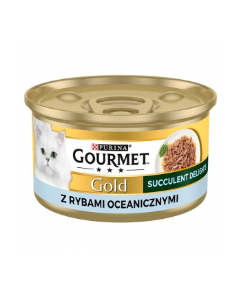 purina nestle Purina GOURMET GOLD Succulent Ryba Oceaniczna 85g nr 1