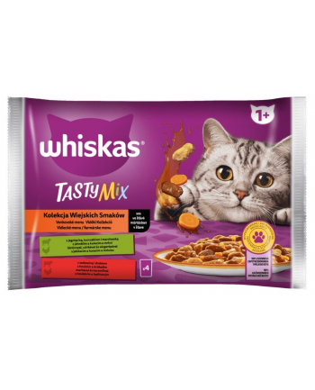 Whiskas Saszetka Sos Tasty Mix Mix 4x85g