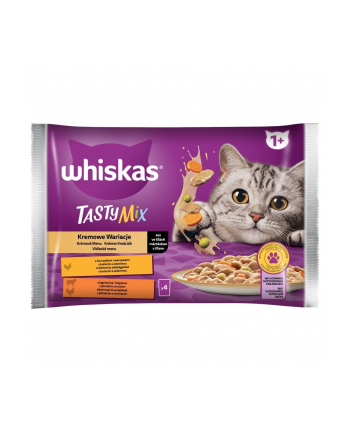 WHISKAS Kremowa zupa tradycyjna - saszetka 4x85g