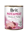 Karma BRIT PATÉ ' MEAT kurczak dla szczeniąt 800g - nr 1