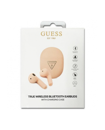 guess Słuchawki Bluetooth TWS GUTWST82TRP Różowe