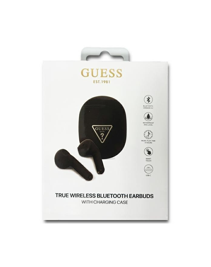 guess Sluchawki Bluetooth TWS GUTWST82TRK Black główny