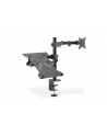 digitus Uchwyt biurkowy na monitor z uchwytem na notebooka 1xLCD 32' 9kg, 1xNotebook 15,4' 4kg - nr 26