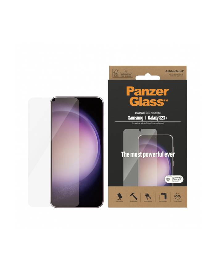 panzerglass Szkło hartowane Ultra-Wide FIT Samsung S23 Plus S916 główny