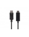 lanberg Kabel DisplayPort (M) V1.1 -> HDMI (M) 1m czarny - nr 11