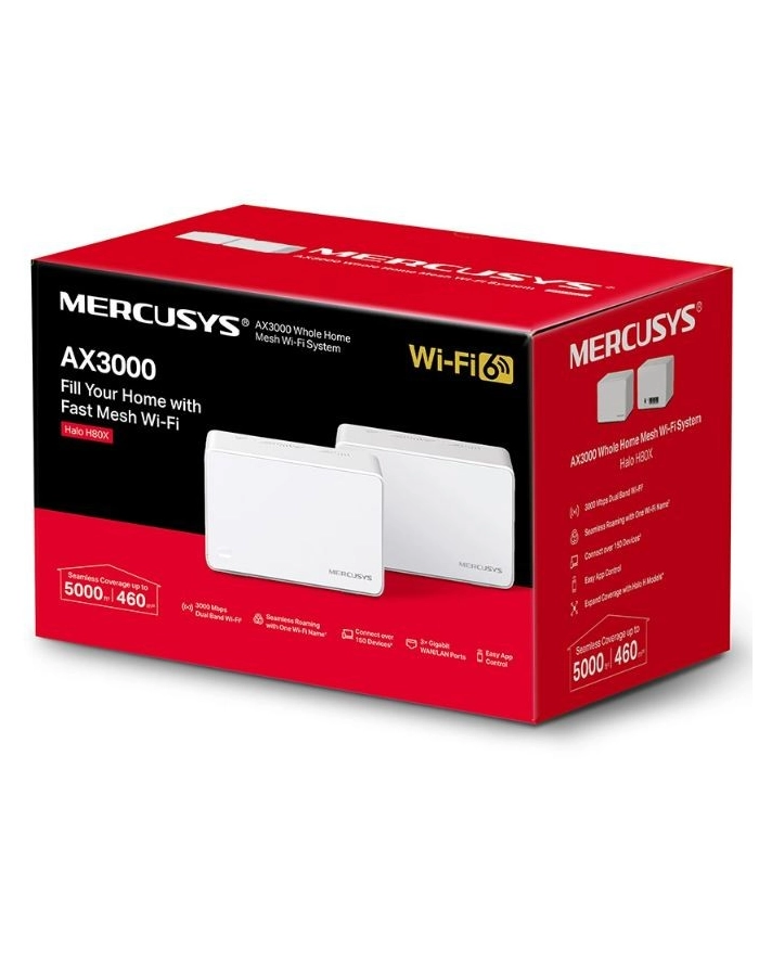 System mesh Mercusys Halo H80X(2-pack) główny