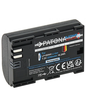 Akumulator Patona Platinum LP-E6NH z USB-C do Canona nr 1