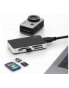 digitus Czytnik kart 5-portowy USB 3.0 SuperSpeed, All-in-one, Czarno-srebrny - nr 17