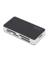 digitus Czytnik kart 5-portowy USB 3.0 SuperSpeed, All-in-one, Czarno-srebrny - nr 31