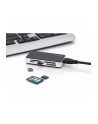digitus Czytnik kart 5-portowy USB 3.0 SuperSpeed, All-in-one, Czarno-srebrny - nr 36