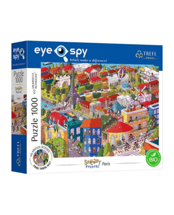 Puzzle 1000el Sneaky Peekers: Paris France / Podstępni podglądacze: Paryż, Francja 10712 Trefl