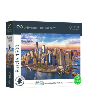 Puzzle 1000el Citiscape: Manhattan, New York, USA / Miejski krajobraz: Manhattan, New York, USA 26189 Trefl