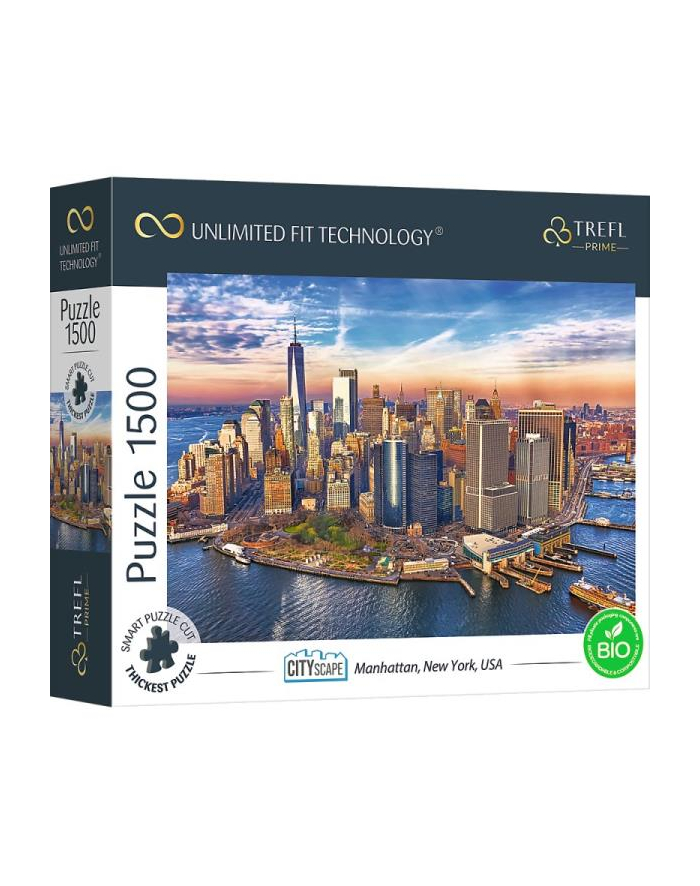 Puzzle 1000el Citiscape: Manhattan, New York, USA / Miejski krajobraz: Manhattan, New York, USA 26189 Trefl główny