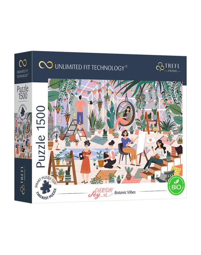 Puzzle 1500el Botanic Vibes / Botaniczne klimaty 26205 Trefl główny