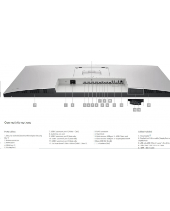 dell technologies D-ELL U4323QE 42.51inch UHD 4K IPS 2xHDMI 2xDP USB-C 90W PD RJ-45 Speakers 3YPPG AE