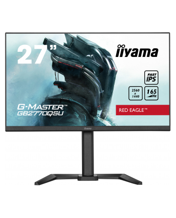 iiyama Monitor 27 cali GB2770QSU-B5 0.5ms,IPS,DP,HDMI,165Hz,HAS(150mm)