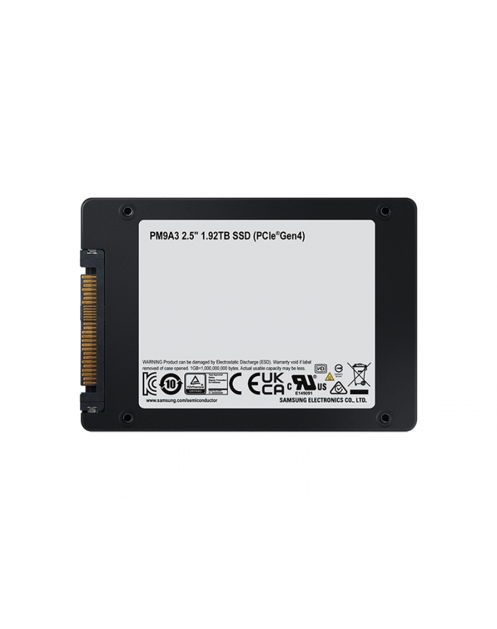 samsung Dysk SSD PM9A3 U.2DCT 1920GB MZQL21T9HCJR-00W07 NVMe główny