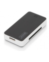digitus Czytnik kart 5-portowy USB 3.0 SuperSpeed, All-in-one, Czarno-srebrny - nr 18