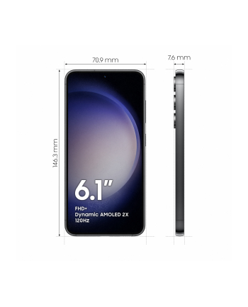 Smartfon Samsung Galaxy S23 (S911) 5G 8/128GB Phantom Black