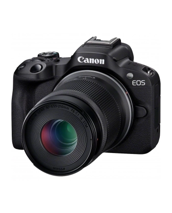 canon Aparat bezlusterkowy EOS R50 BK+ RF-S 18-45+ RF-S 55-210 5811C023 nr 1