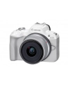 canon Aparat bezlusterkowy EOS R50 WHT +RF-S 18-45 IS STM 5812C013 - nr 36
