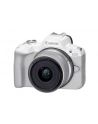 canon Aparat bezlusterkowy EOS R50 WHT +RF-S 18-45 IS STM 5812C013 - nr 47