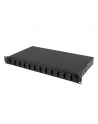LANBERG Przełącznica światłowodowa 12XSCDX/12XLCQD Rack 19inch - nr 3