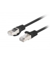 LANBERG Patchcord Kat.6 FTP 2m czarny 10-pack - nr 1