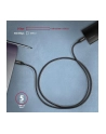 axagon Kabel BUCM3-CM15AB USB-C  USB-C, 1.5m, PD 60W, 3A, ALU, oplot Czarny - nr 18